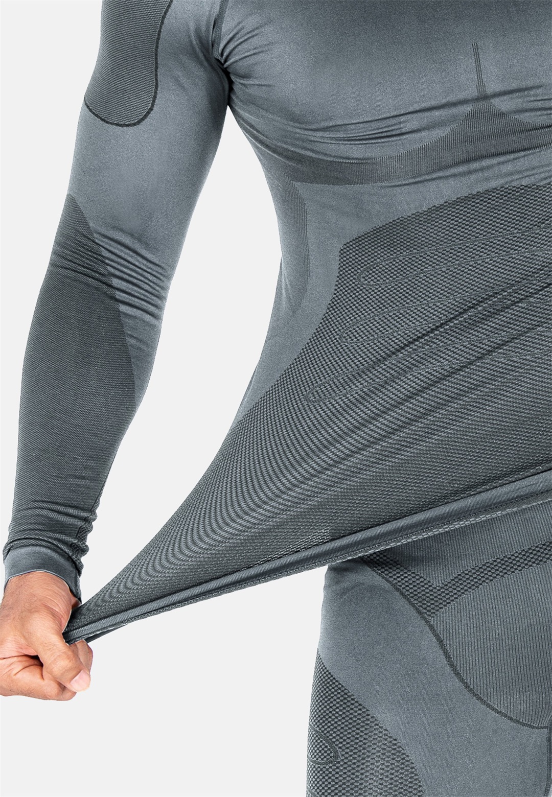 Black Snake SEAMLESS PYTHON FUNKTIONS - Unterwäsche Set - grau