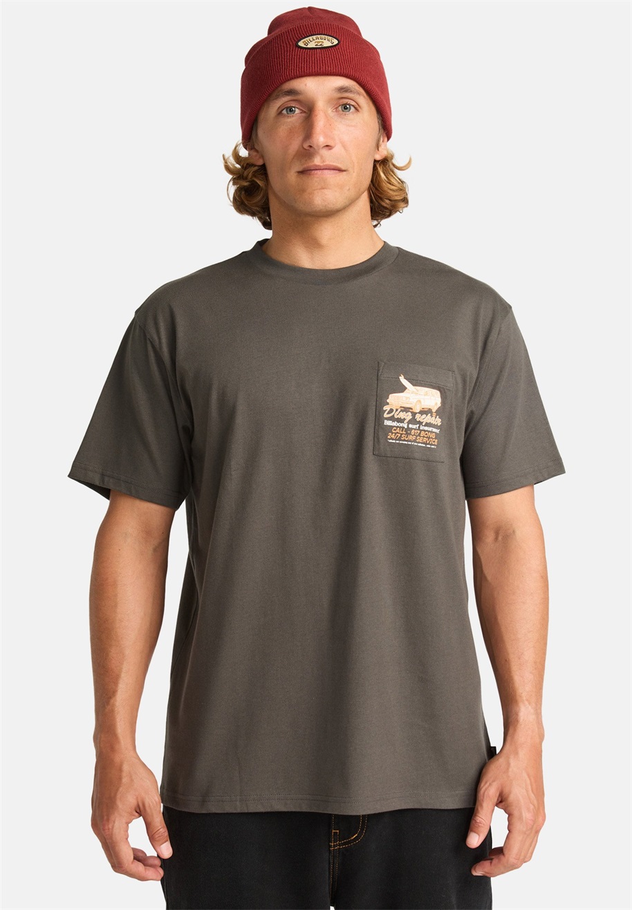 Billabong SURF CULTURE - T-Shirt print - rav/schwarz