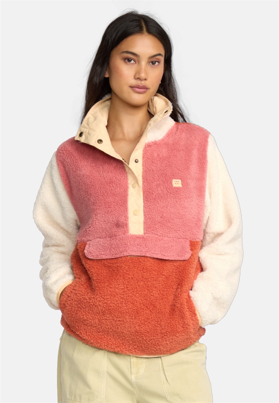 Billabong SWITCHBACK - Fleecepullover - mmq0/braun