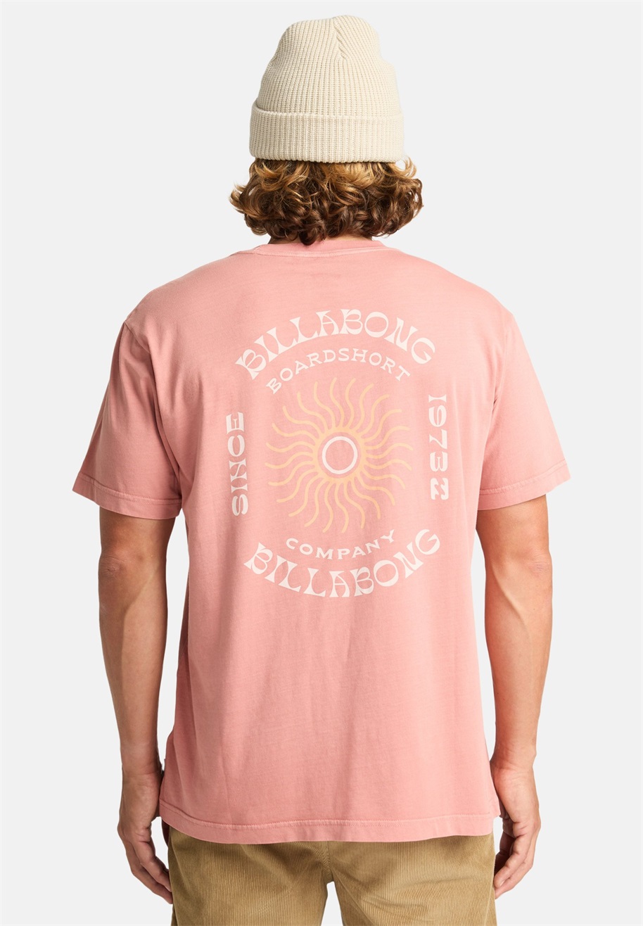 Billabong SUNRISE WAVE WASHED - T-Shirt print - dro/pink