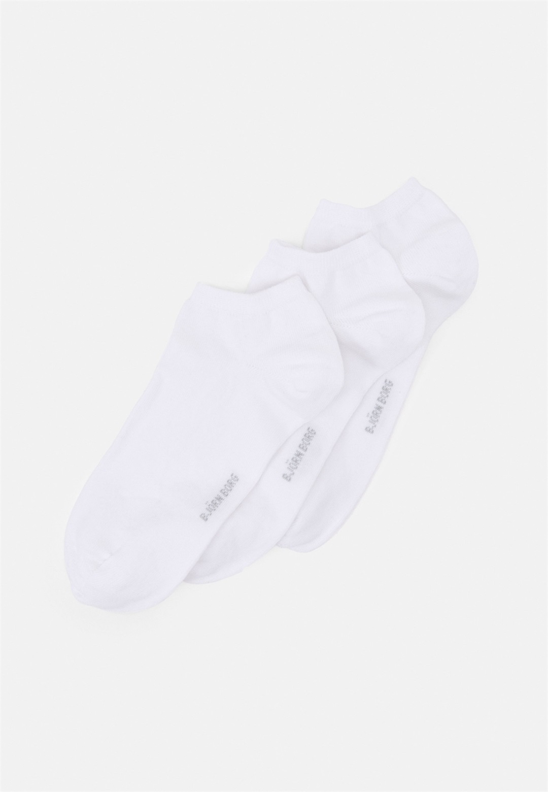 Björn Borg SOLID ESSENTIAL STEP UNISEX 3 PACK - Socken - white/weiß