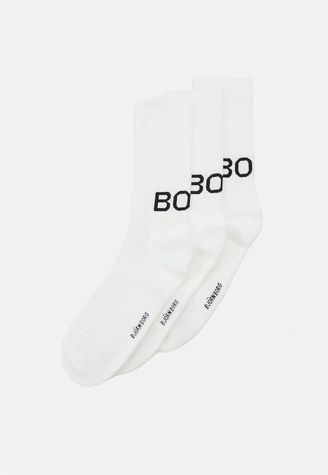 Björn Borg CORE CREW UNISEX 3 PACK - Socken - white/weiß