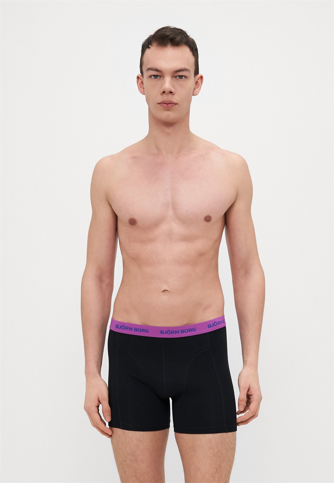 Björn Borg 6 PACK - Boxer Briefs - black/blau