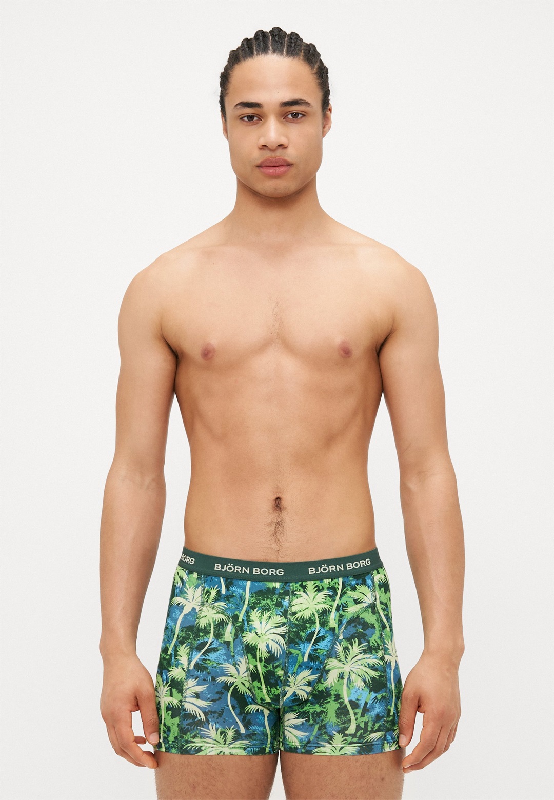 Björn Borg 3 PACK - Boxer Briefs - green/grün