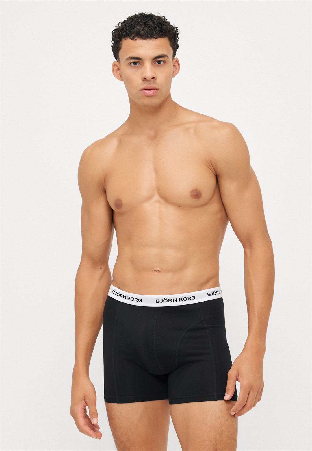 Björn Borg 3 PACK - Boxer Briefs - black/schwarz