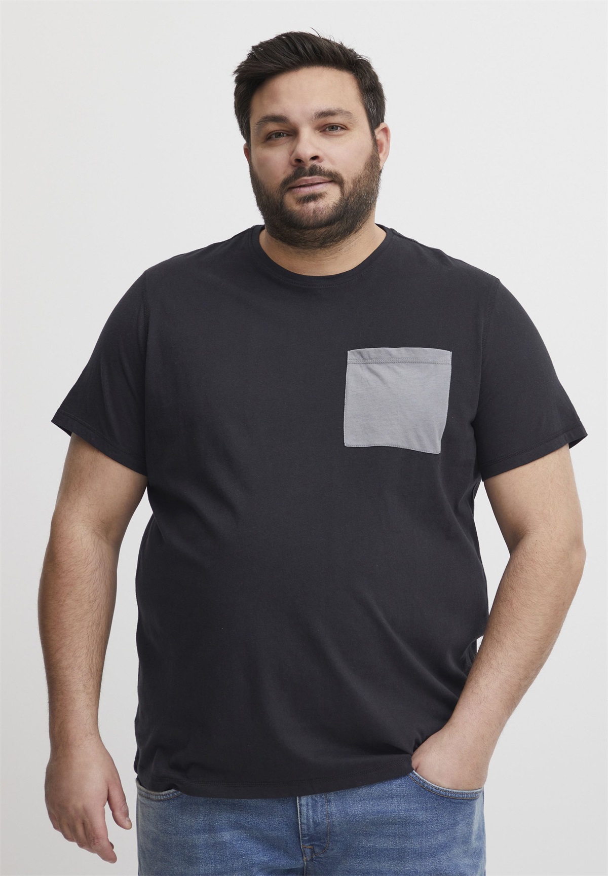 Blend BHBBENEDIKT - T-Shirt print - black/schwarz