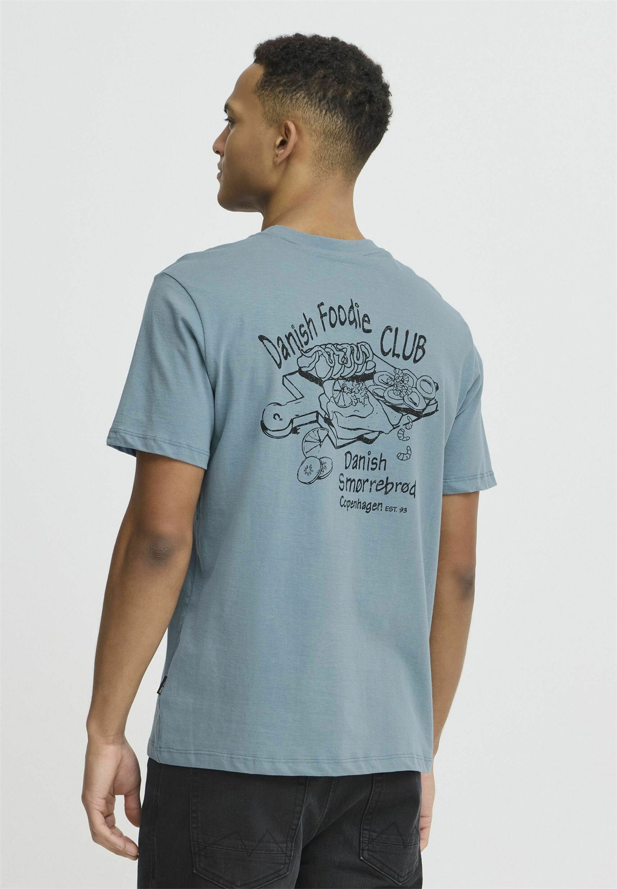 Blend BHVIGGO - T-Shirt print - copen blue/royal