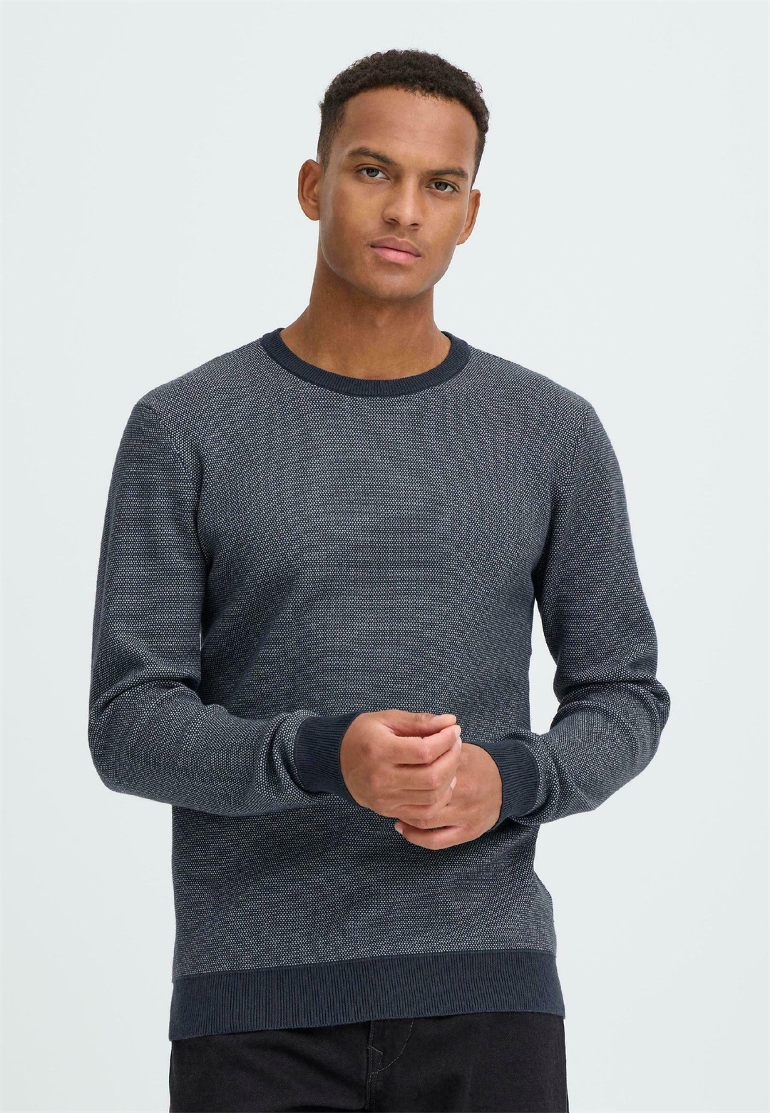 Blend BHBAAL - Strickpullover - salute/dunkelblau