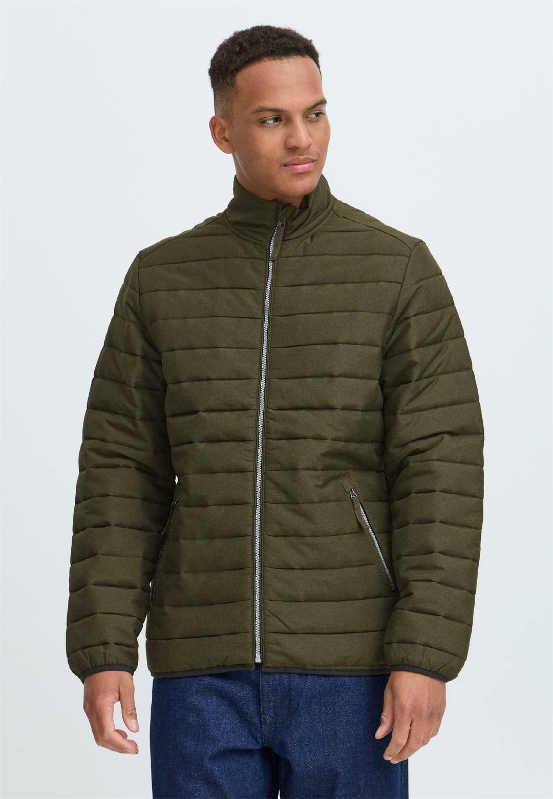 Blend BHEDMAR - Winterjacke - forest night melange/tanne