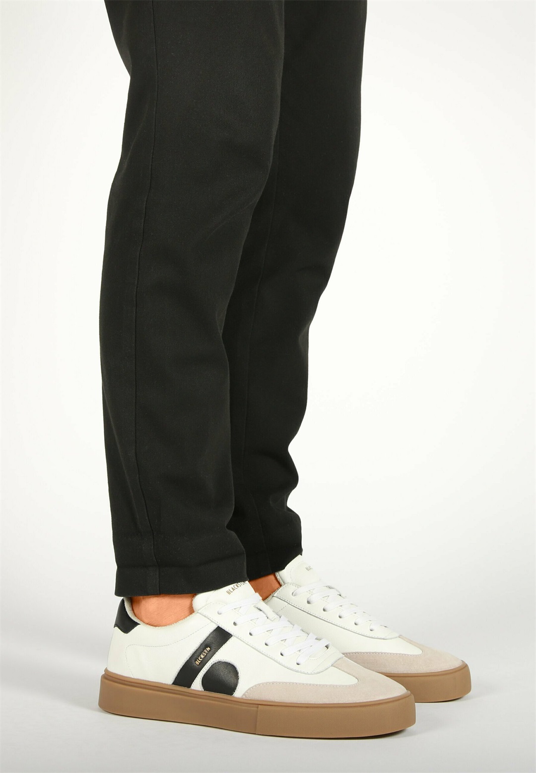 Blackstone QUARTZ AUDEN - SNEAKER LOW - Sneaker low - white/black/weiß