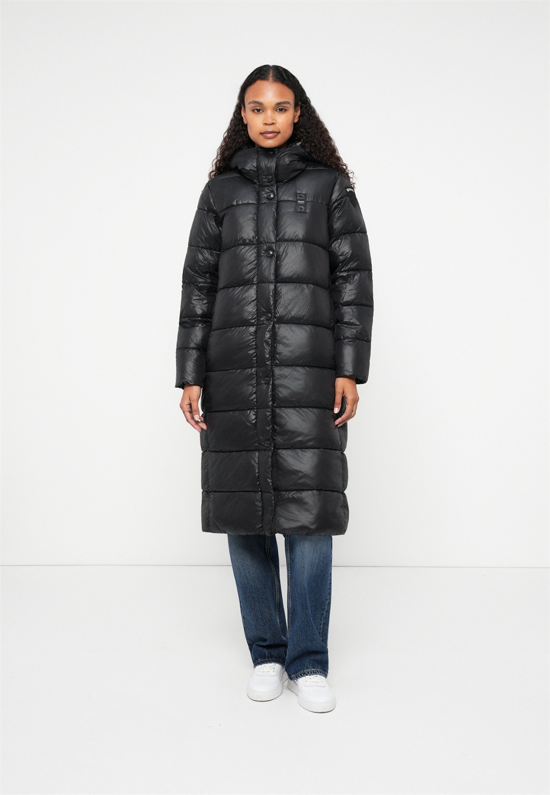 Blauer BELLEVUE - Wintermantel - nero/schwarz