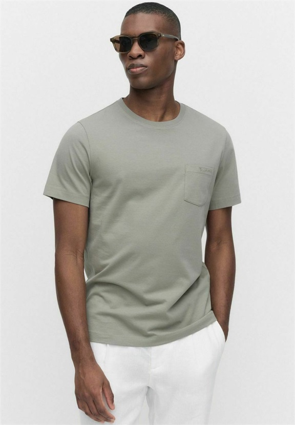 BONDELID BRAD CLASSIC - T-Shirt basic - lt green/grün