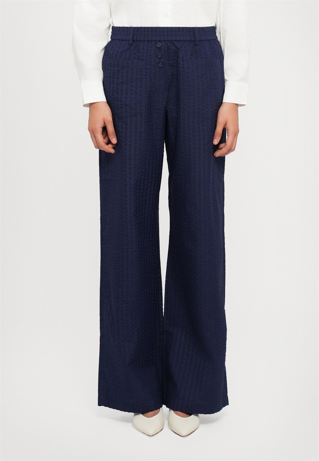 Baum und Pferdgarten NIBAL - Stoffhose - evening blue/blau