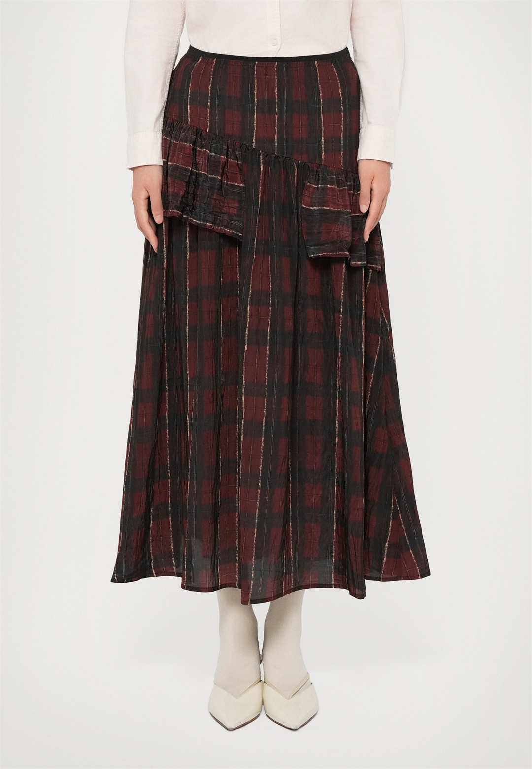 Baum und Pferdgarten SABELA - A-Linien-Rock - dark red/dunkelrot