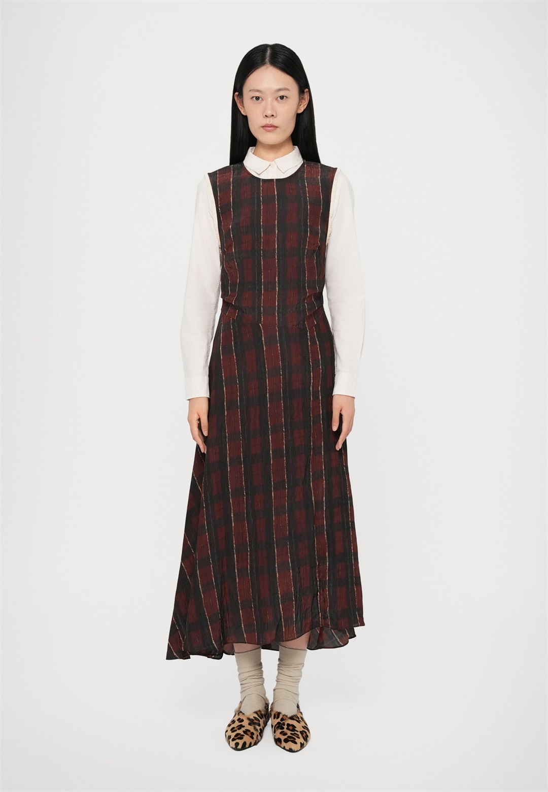 Baum und Pferdgarten ATINA - Blusenkleid - dark red/dunkelrot