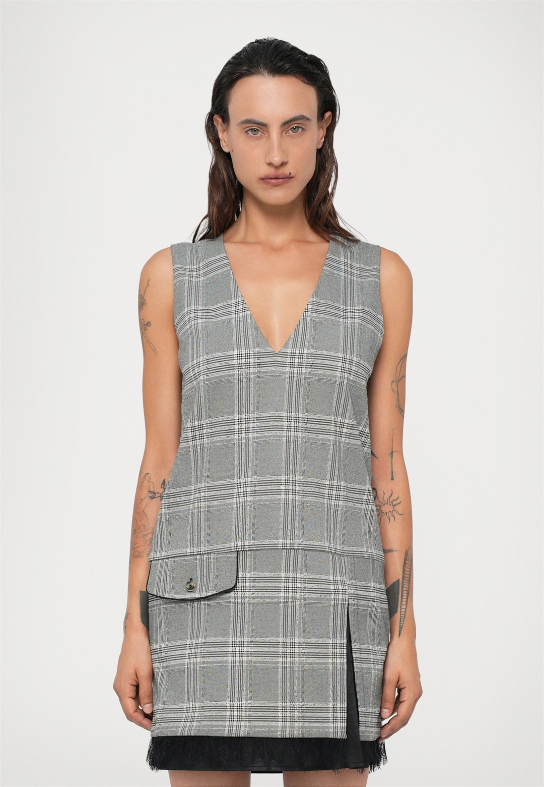 Baum und Pferdgarten AHANA - Freizeitkleid - black/white/schwarz