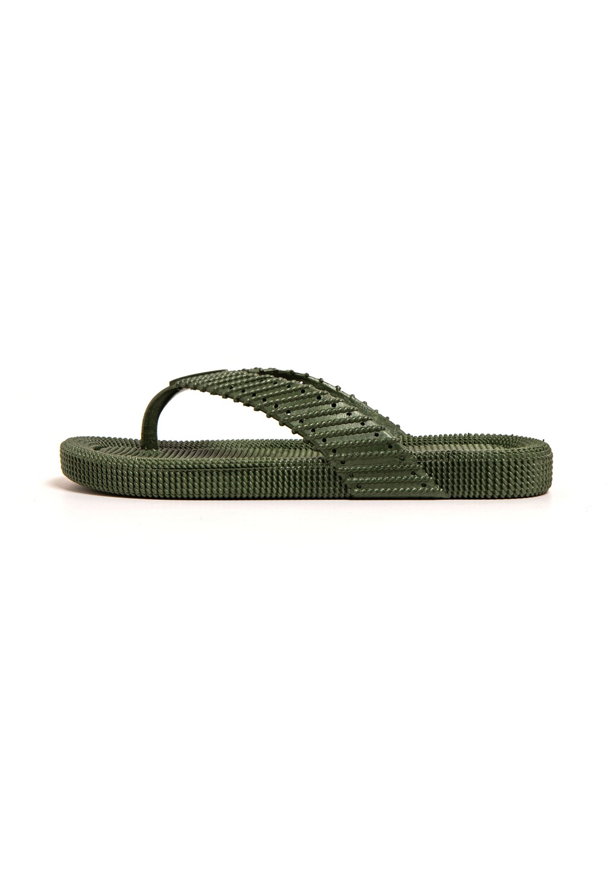 Brasileras Bade-Zehentrenner - military green/dunkelgrün