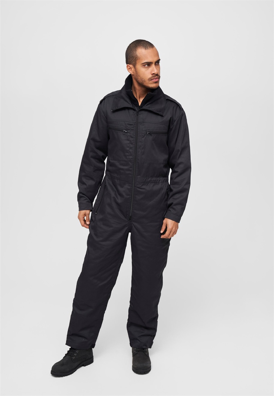 Brandit Jumpsuit - black/schwarz