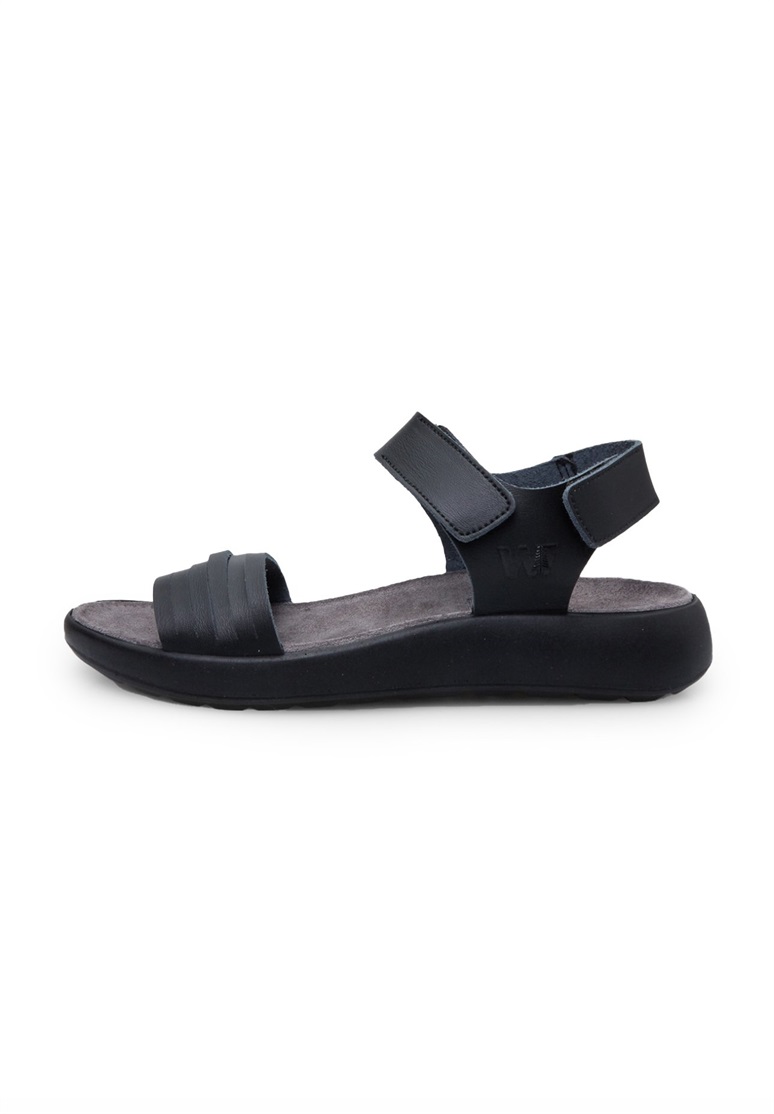 Bata Riemensandalette - nero/schwarz