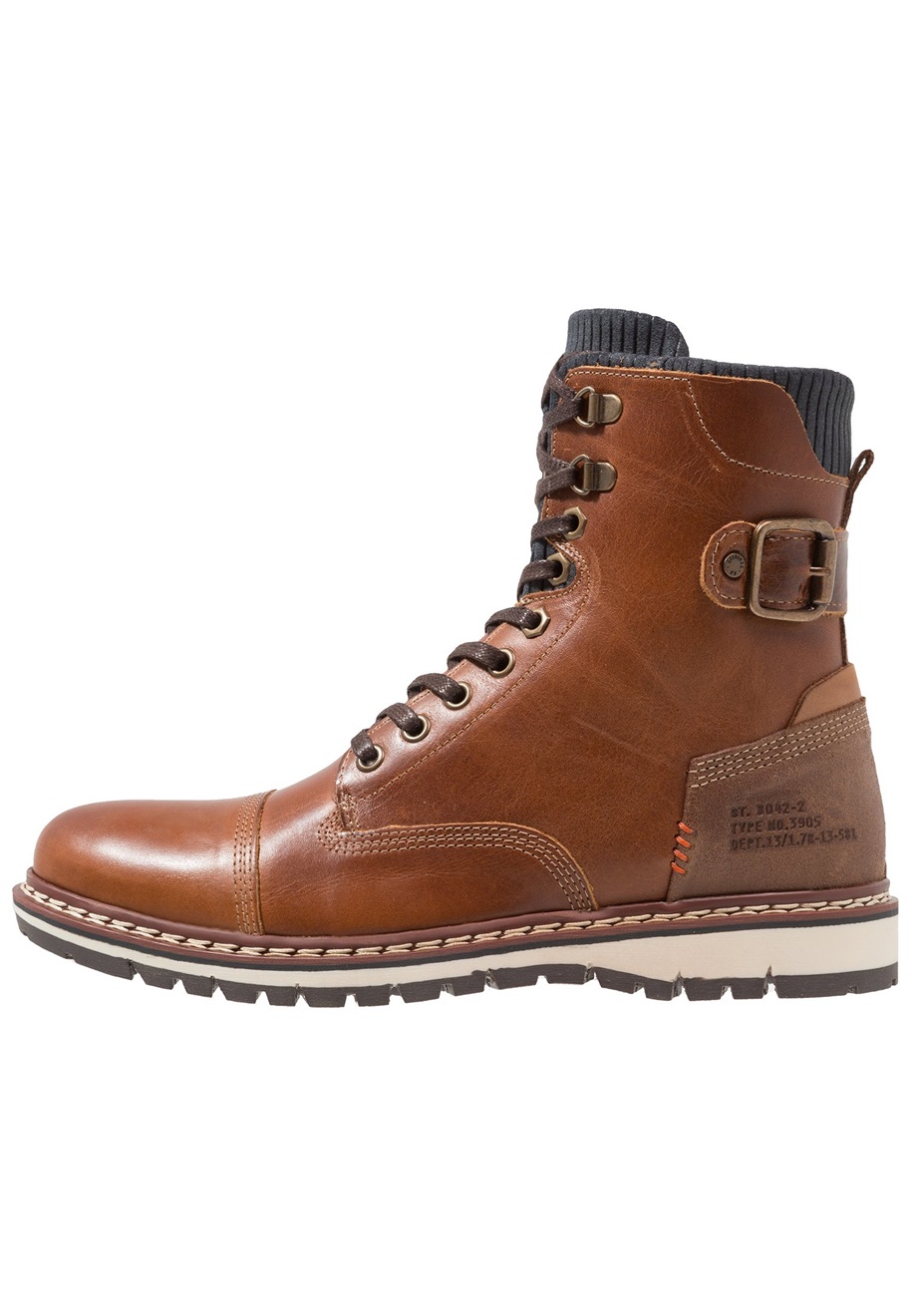 Bullboxer Schnürstiefelette - tano/cognac