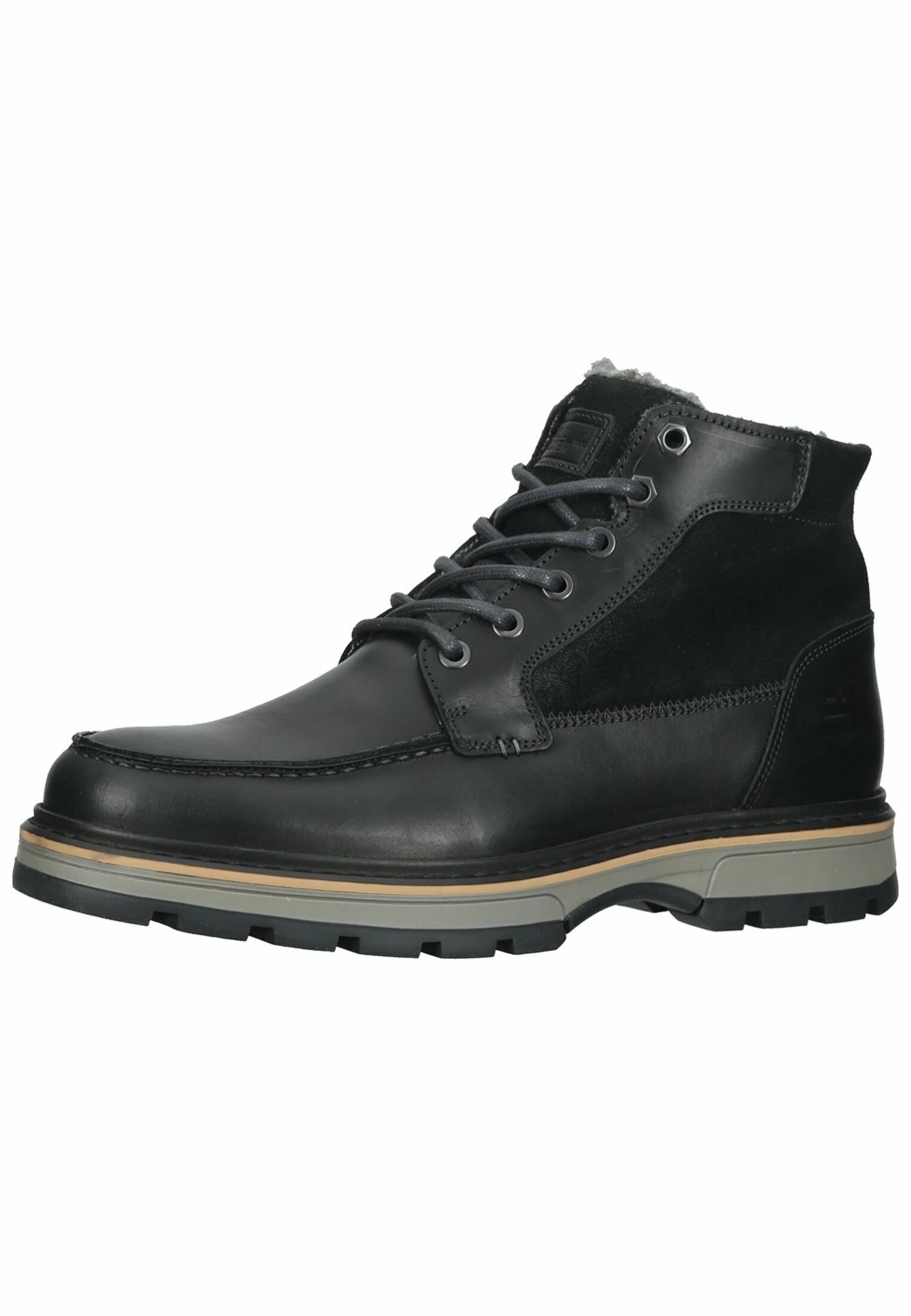 Bullboxer Schnürstiefelette - black/schwarz