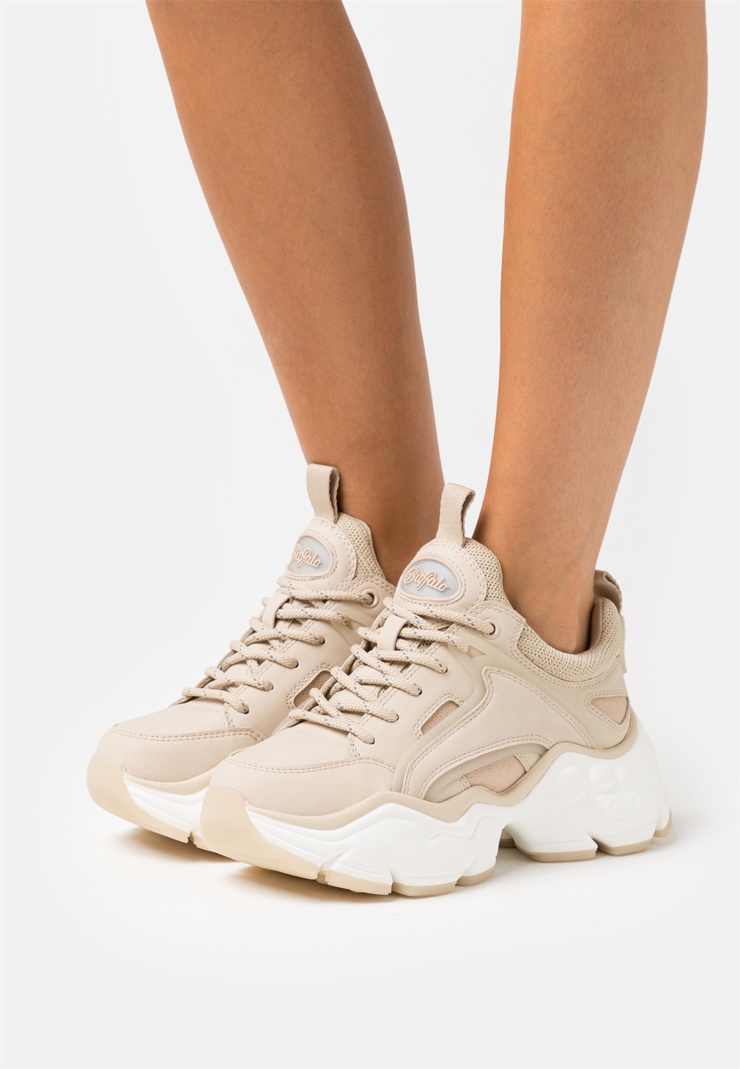 Buffalo BINARY - Sneaker low - cream/beige