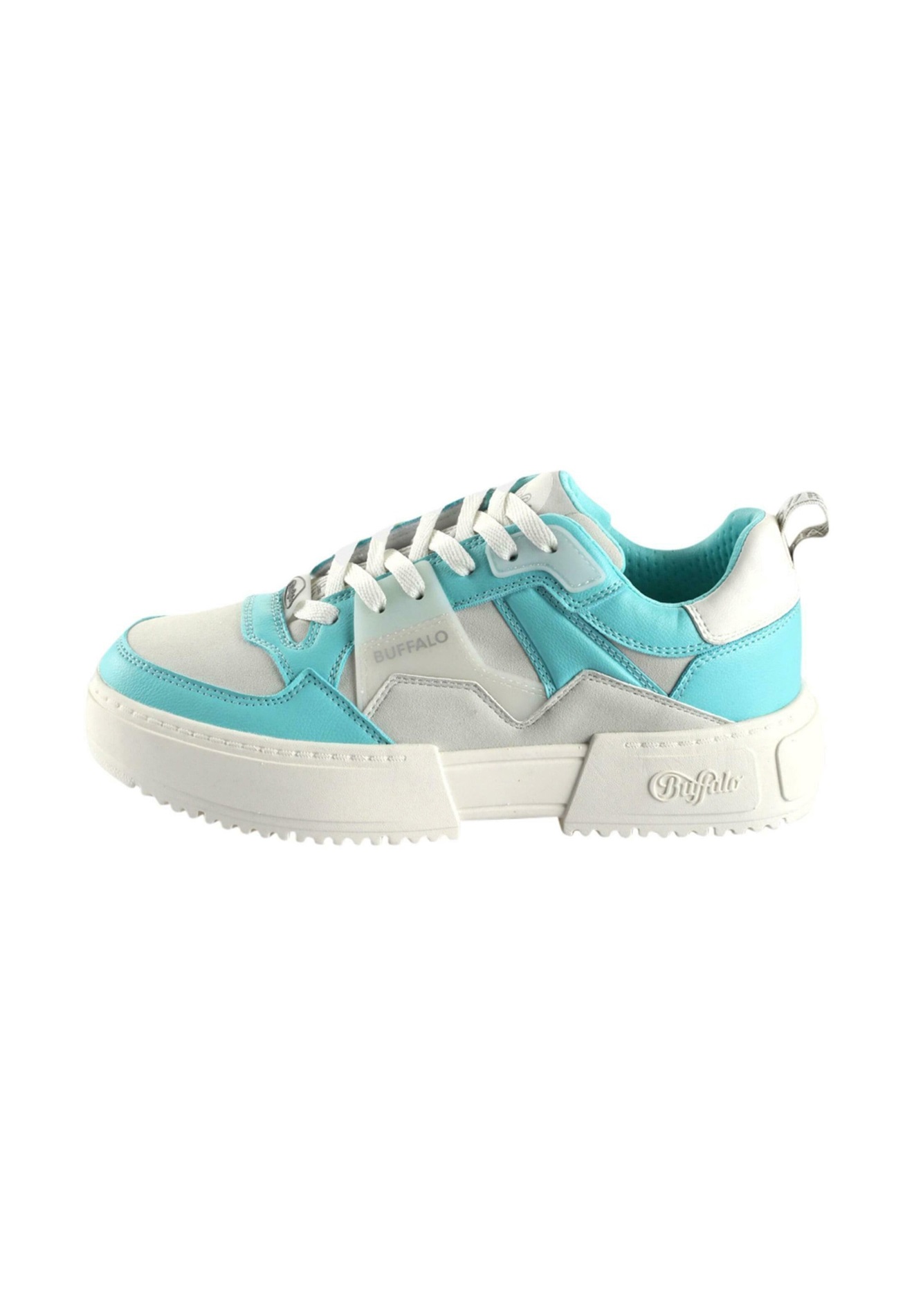 Buffalo Sneaker low - grey aqua/petrol