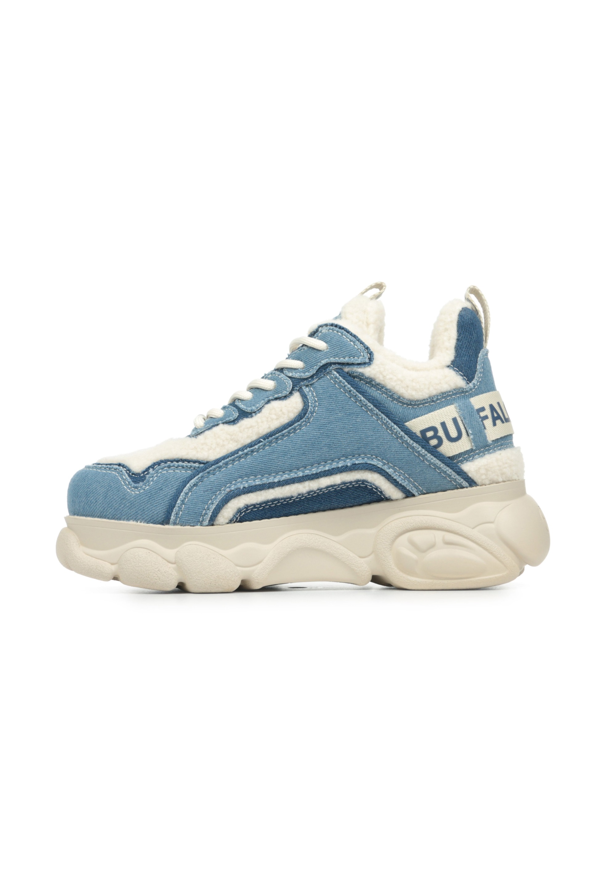 Buffalo CHAI WARM - Sneaker low - blue cream/blau