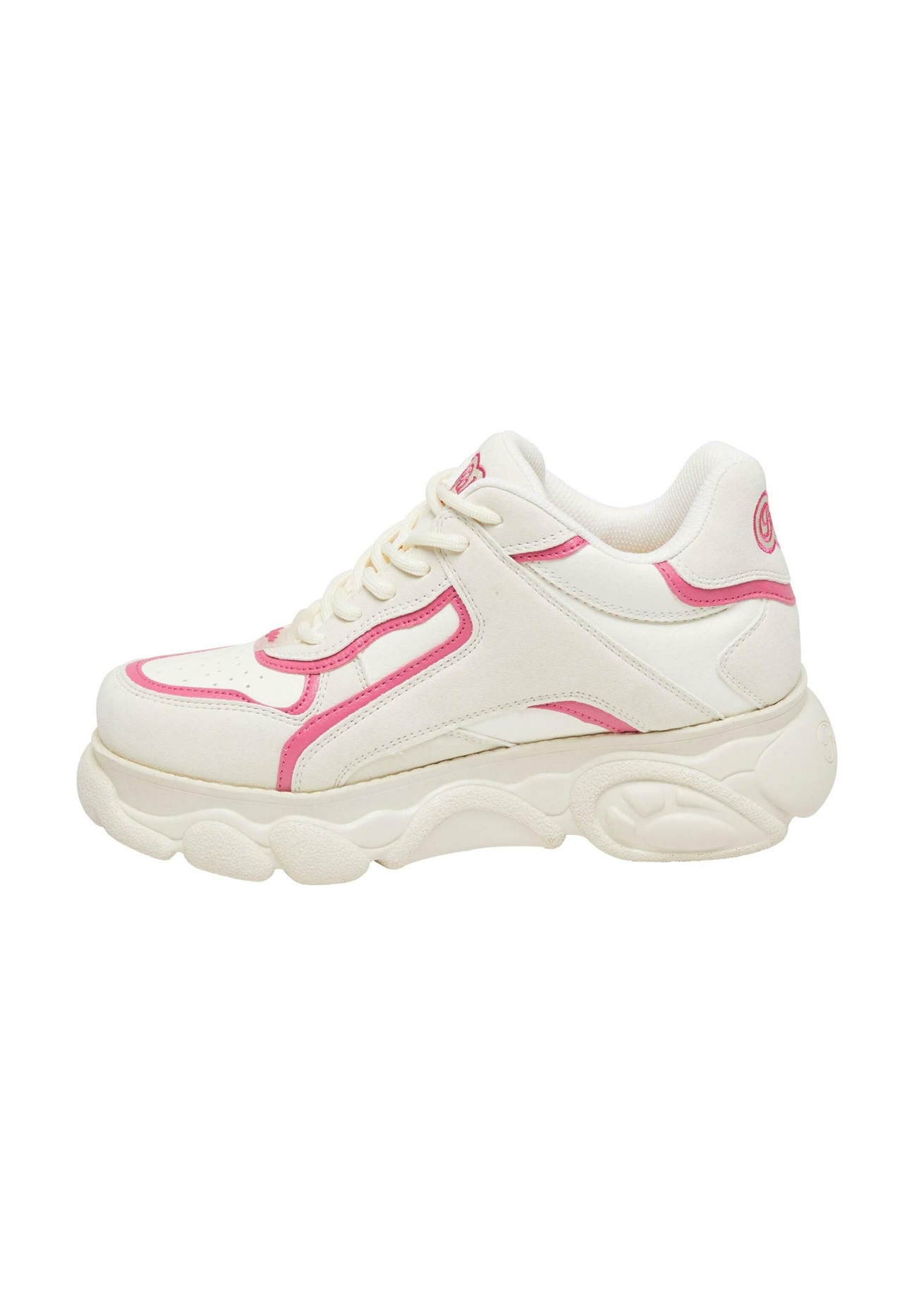 Buffalo ECHO - Sneaker low - white pink/weiß