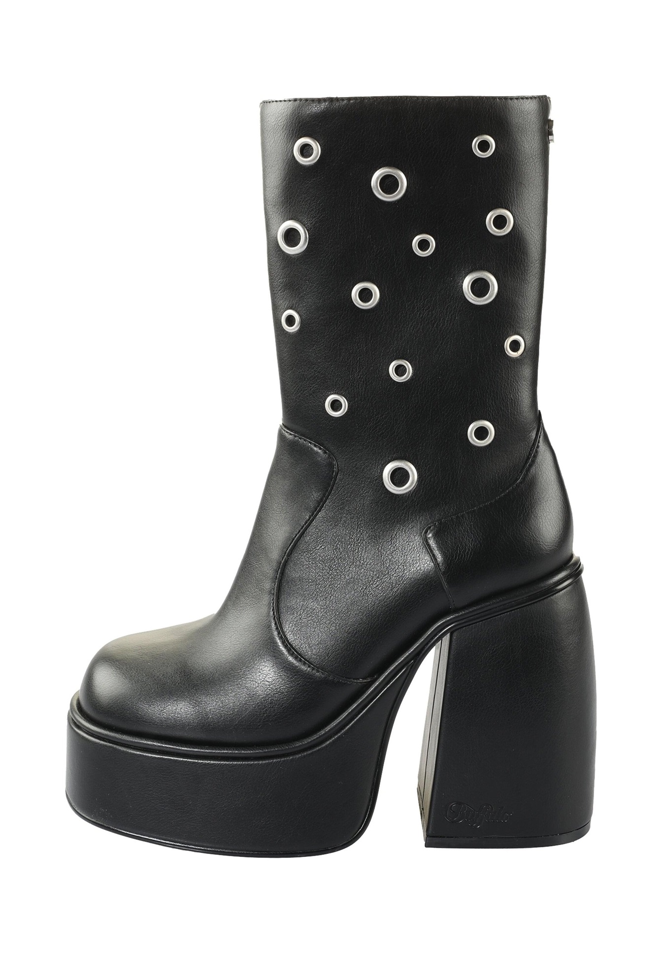 Buffalo Keilstiefelette - black/schwarz