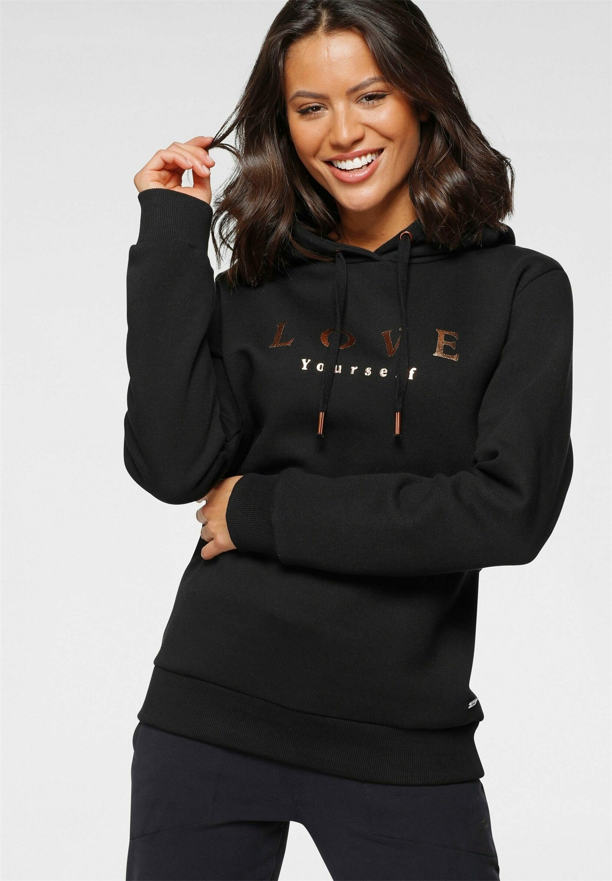 Buffalo Kapuzenpullover - schwarz