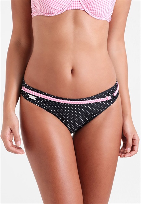 Buffalo Bikini-Hose - black-rose/schwarz
