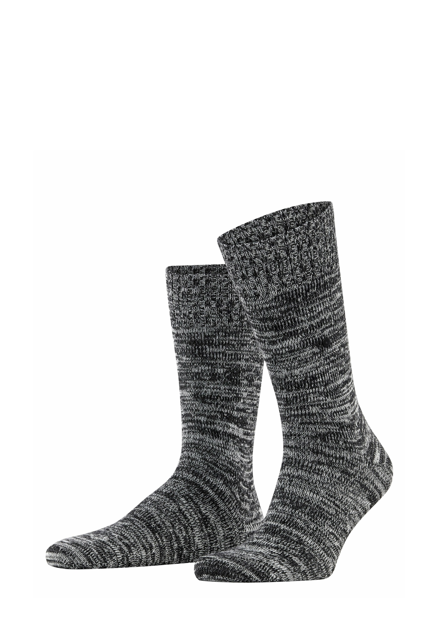 Burlington HILL - Socken - black/schwarz