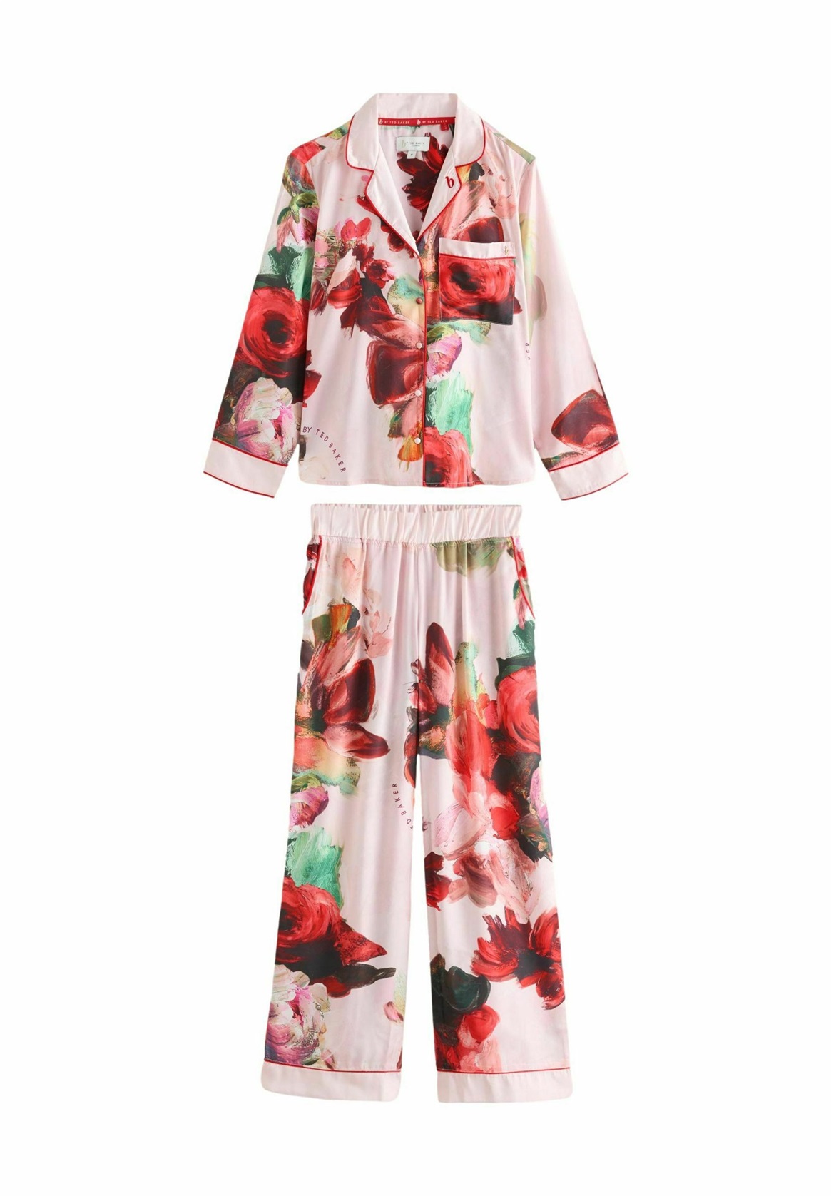 B by Ted Baker SET - Pyjama - pink red floral/pink