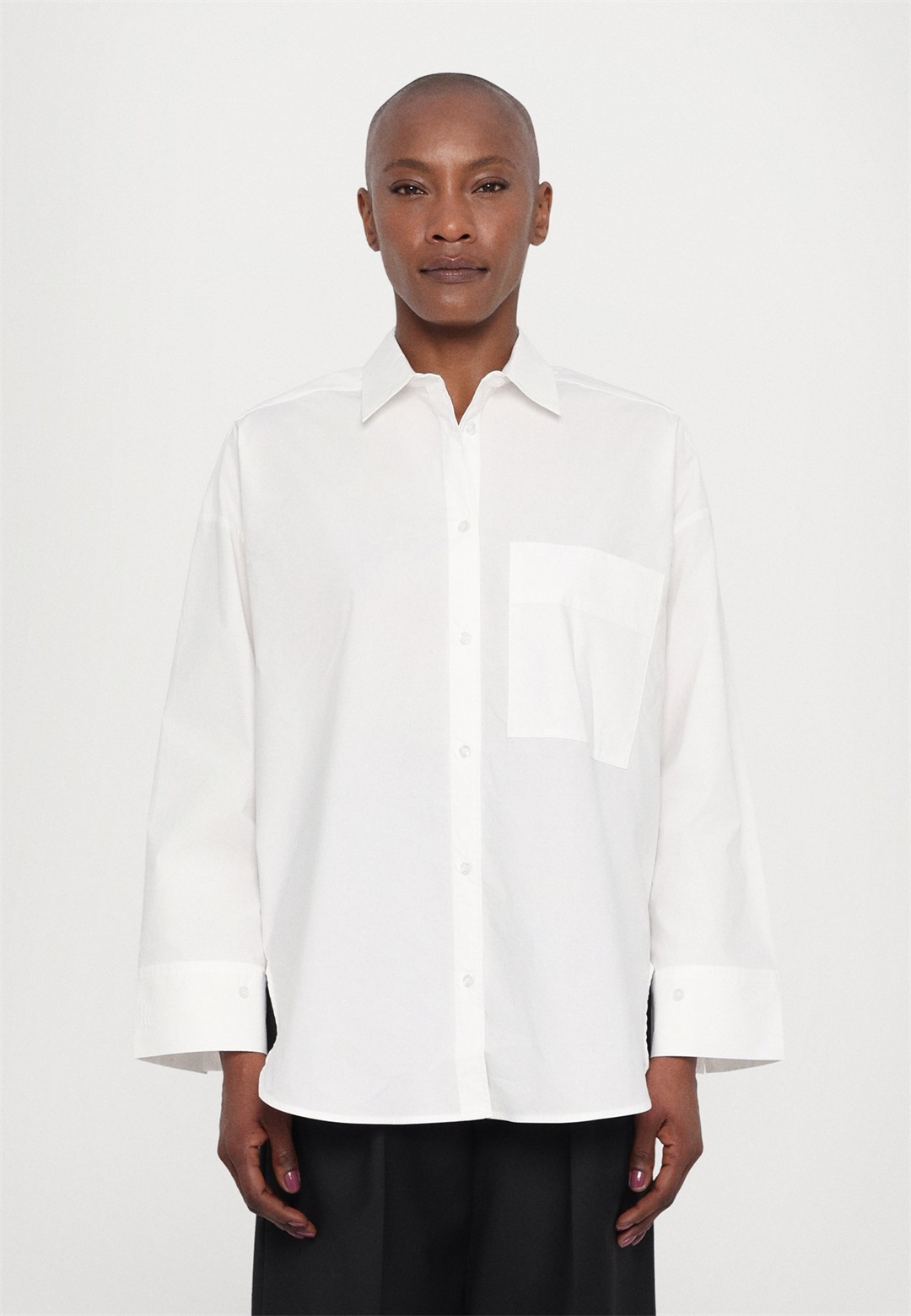 By Malene Birger DERRIS - Hemdbluse - pure white/weiß