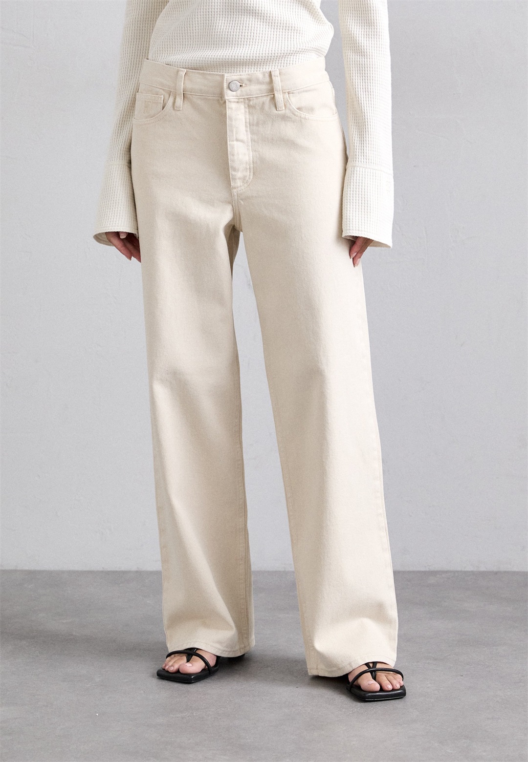 By Malene Birger VINOLA - Jeans Relaxed Fit - mojave desert/beige