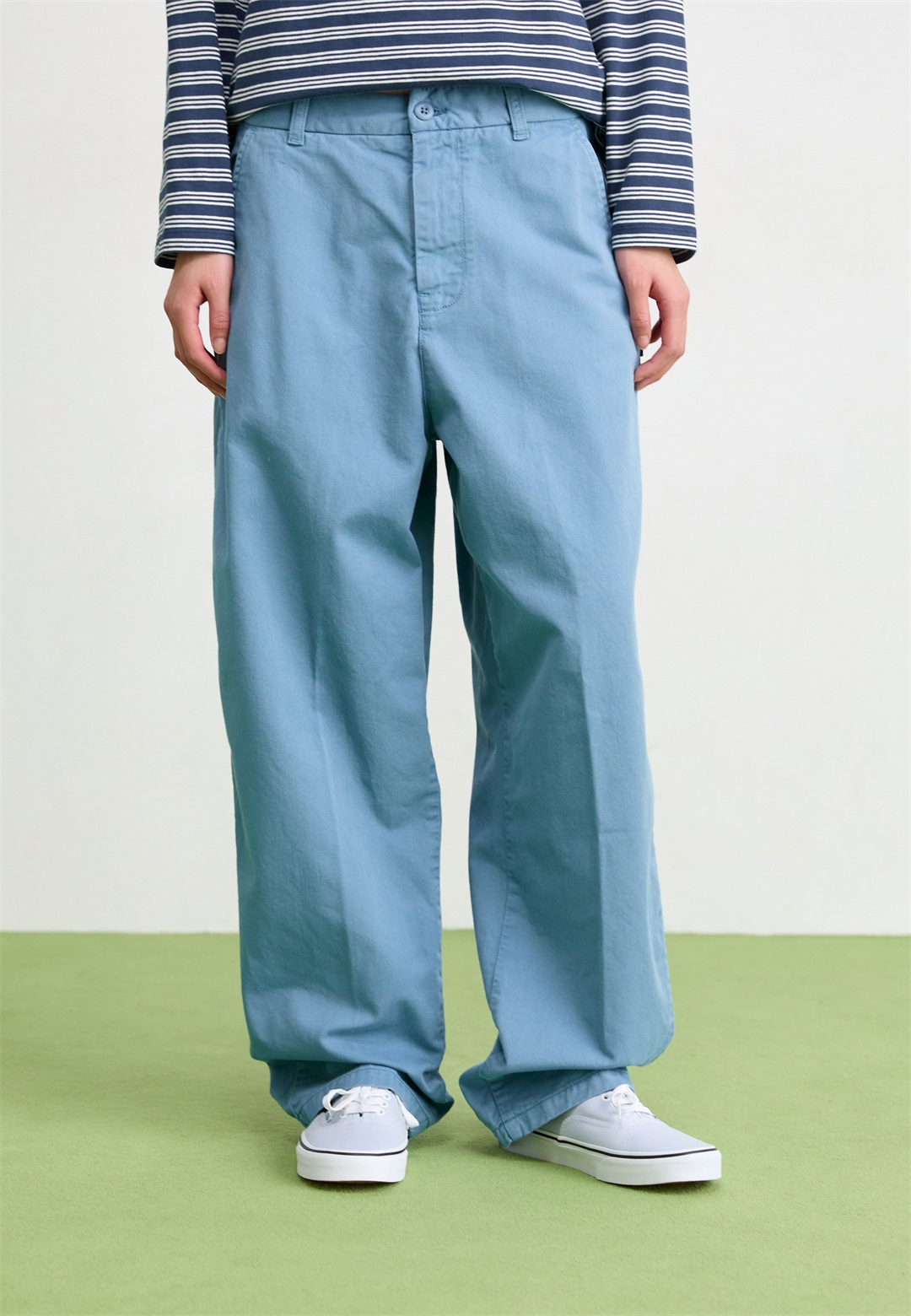 Carhartt WIP BRADY PANT - Stoffhose - clay blue/blau