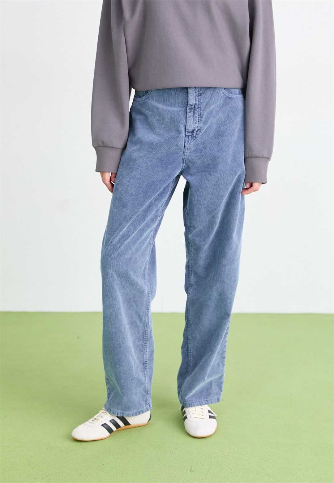 Carhartt WIP BRANDON PANT - Stoffhose - jupiter dusky washed/blau