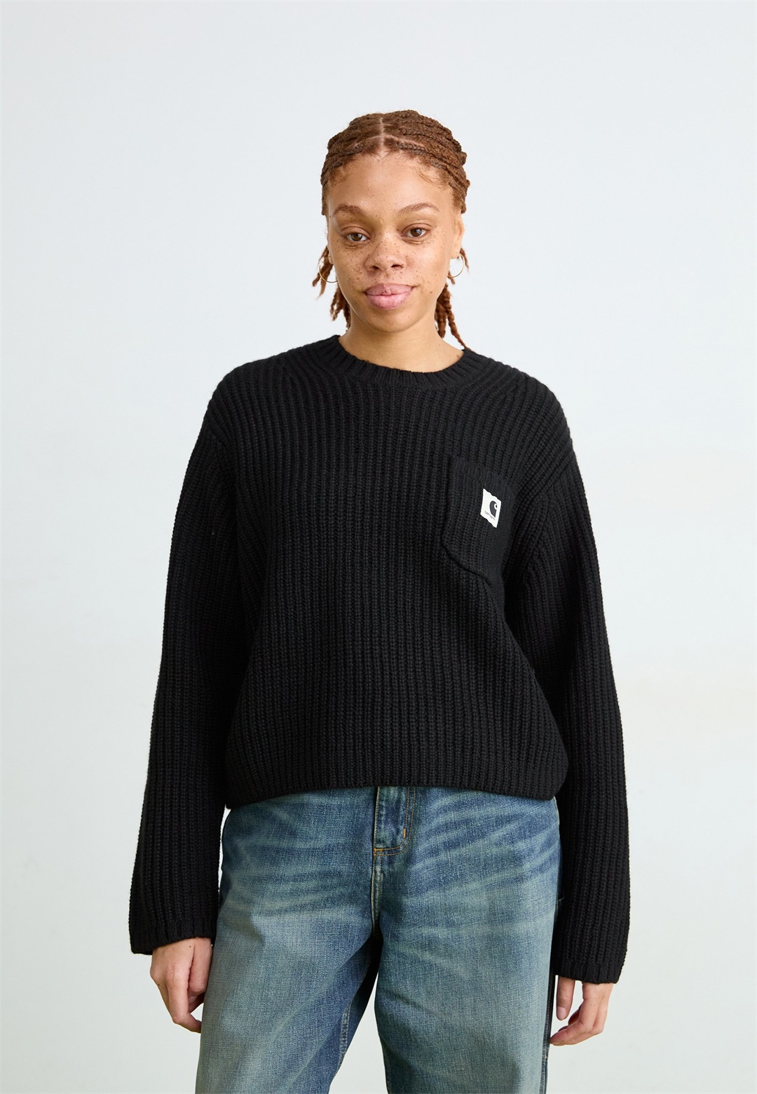 Carhartt WIP MIRA - Strickpullover - black/schwarz