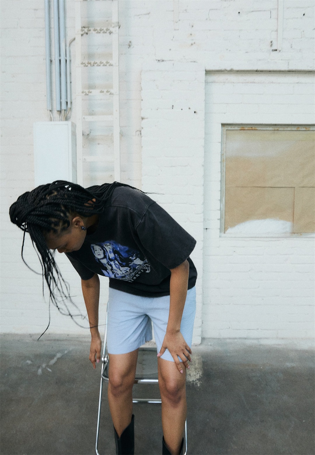 Carhartt WIP TOLAND - Shorts - blue fog/blau