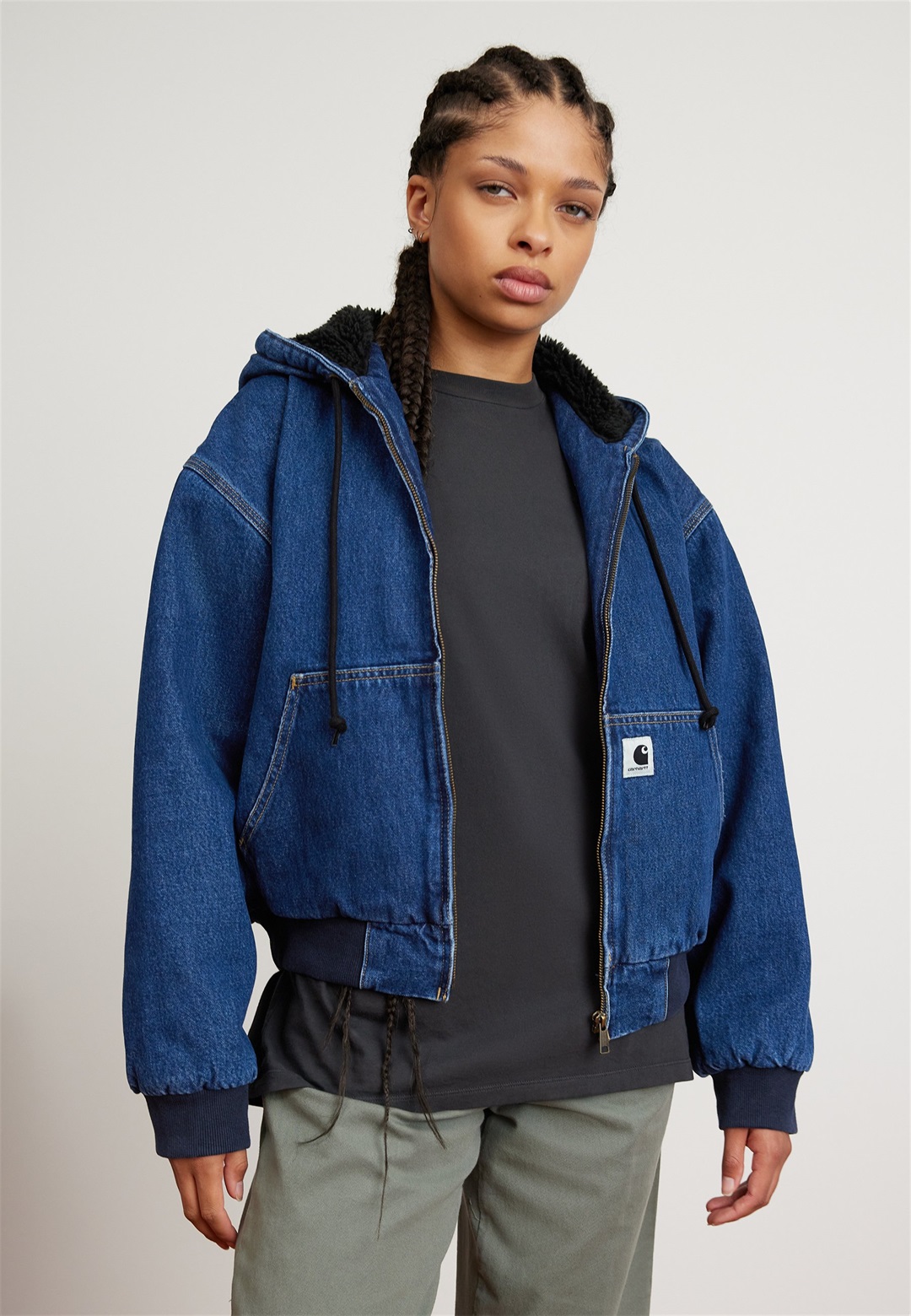Carhartt WIP ACTIVE JACKET - Bomberjacke - blue/blau