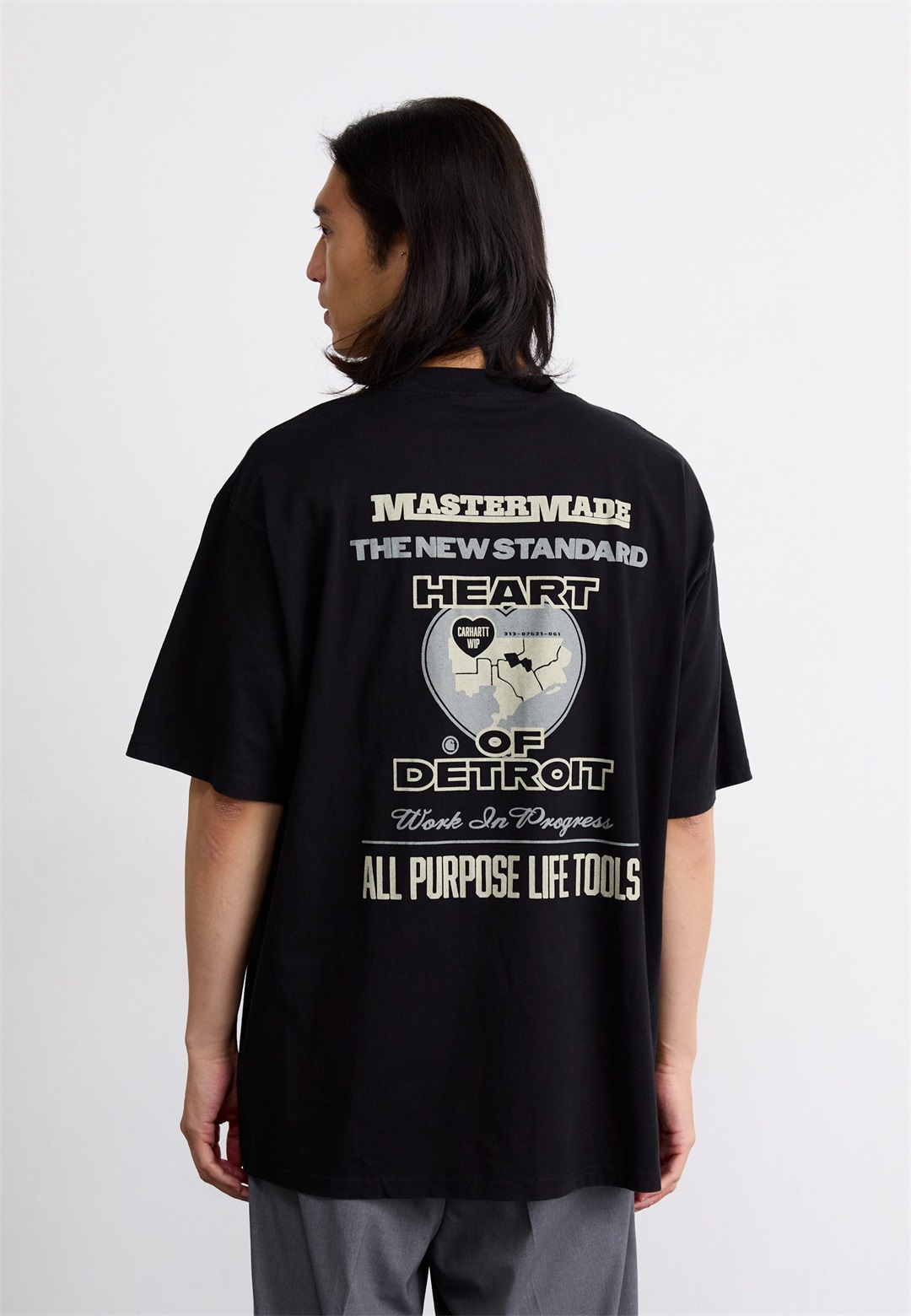 Carhartt WIP ARCAN - T-Shirt print - black/schwarz