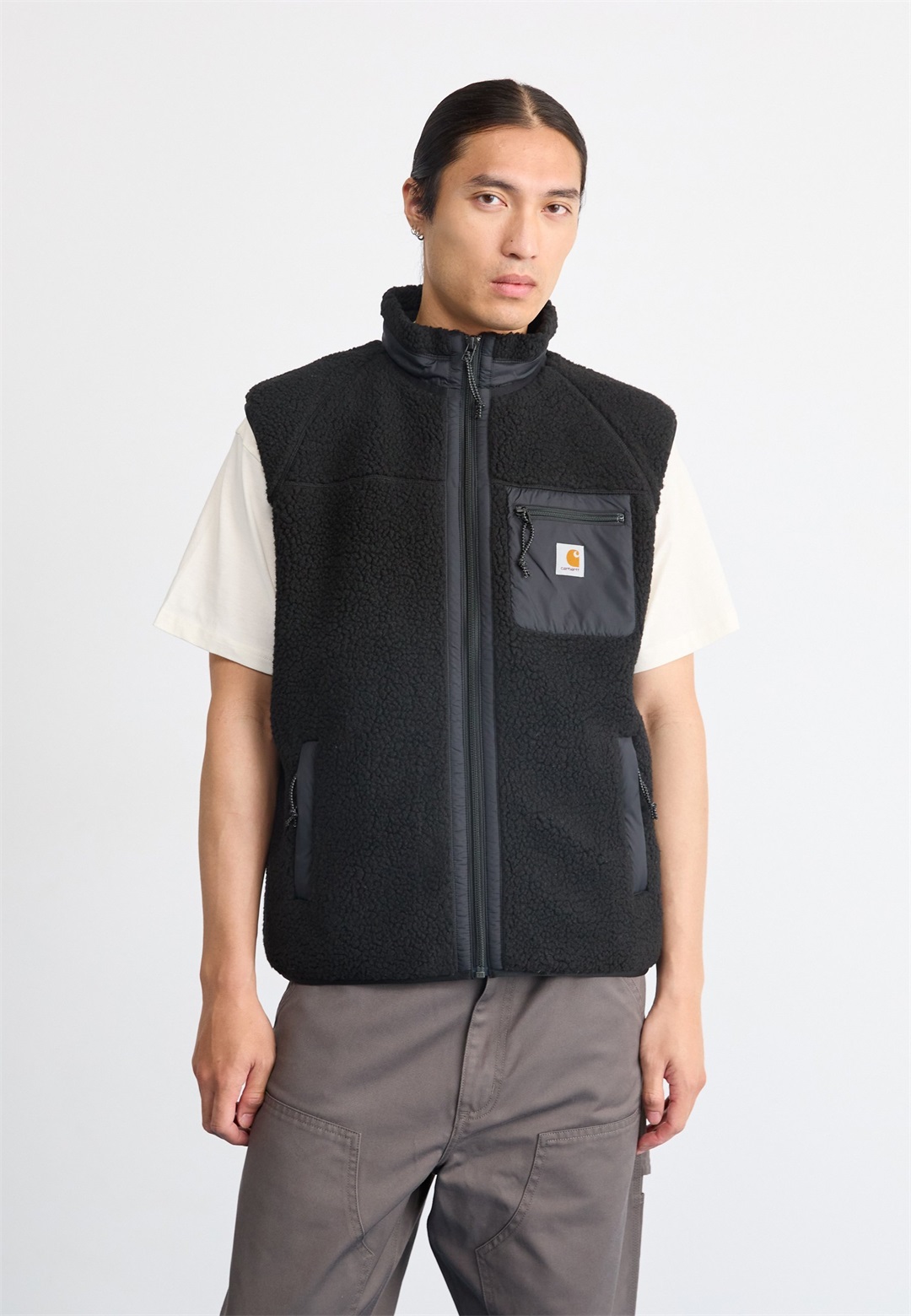 Carhartt WIP PRENTIS - Weste - black/schwarz