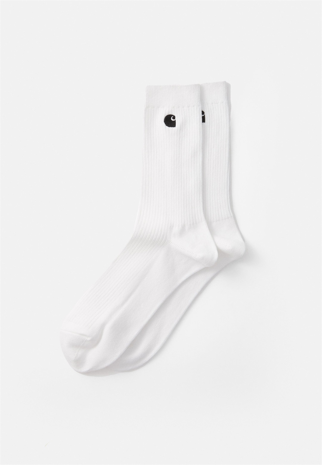 Carhartt WIP MADISON SOCKS UNISEX 2 PACK - Socken - white/black/weiß