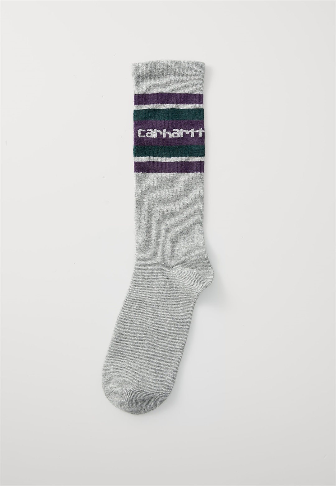 Carhartt WIP CONNORS SOCKS UNISEX - Socken - grey heather/dark fir/grau