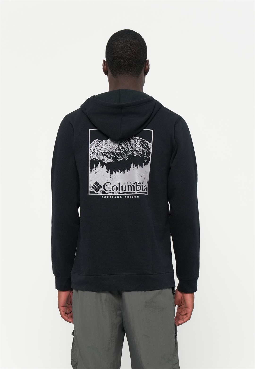 Columbia TREK™ GRAPHIC HOODIE - Sweatshirt - black/schwarz