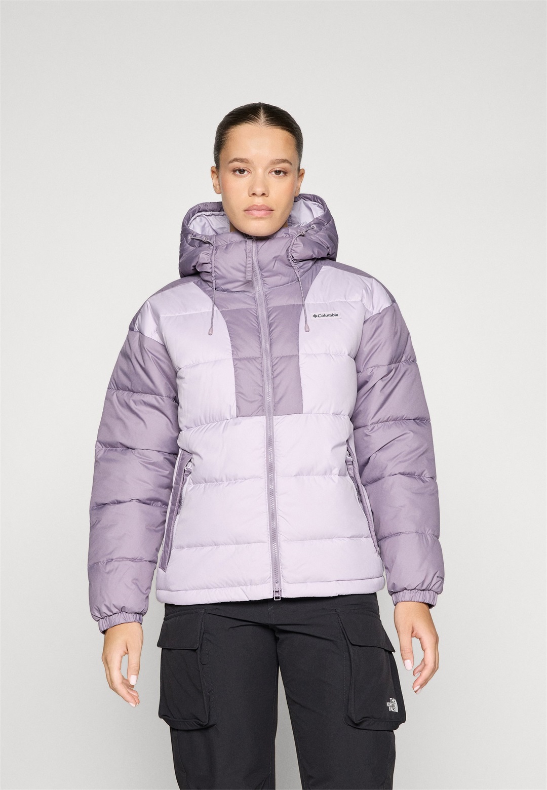 Columbia PIKE LAKE™ HOODED JACKET - Winterjacke - lavender pearl/shale purple/flieder