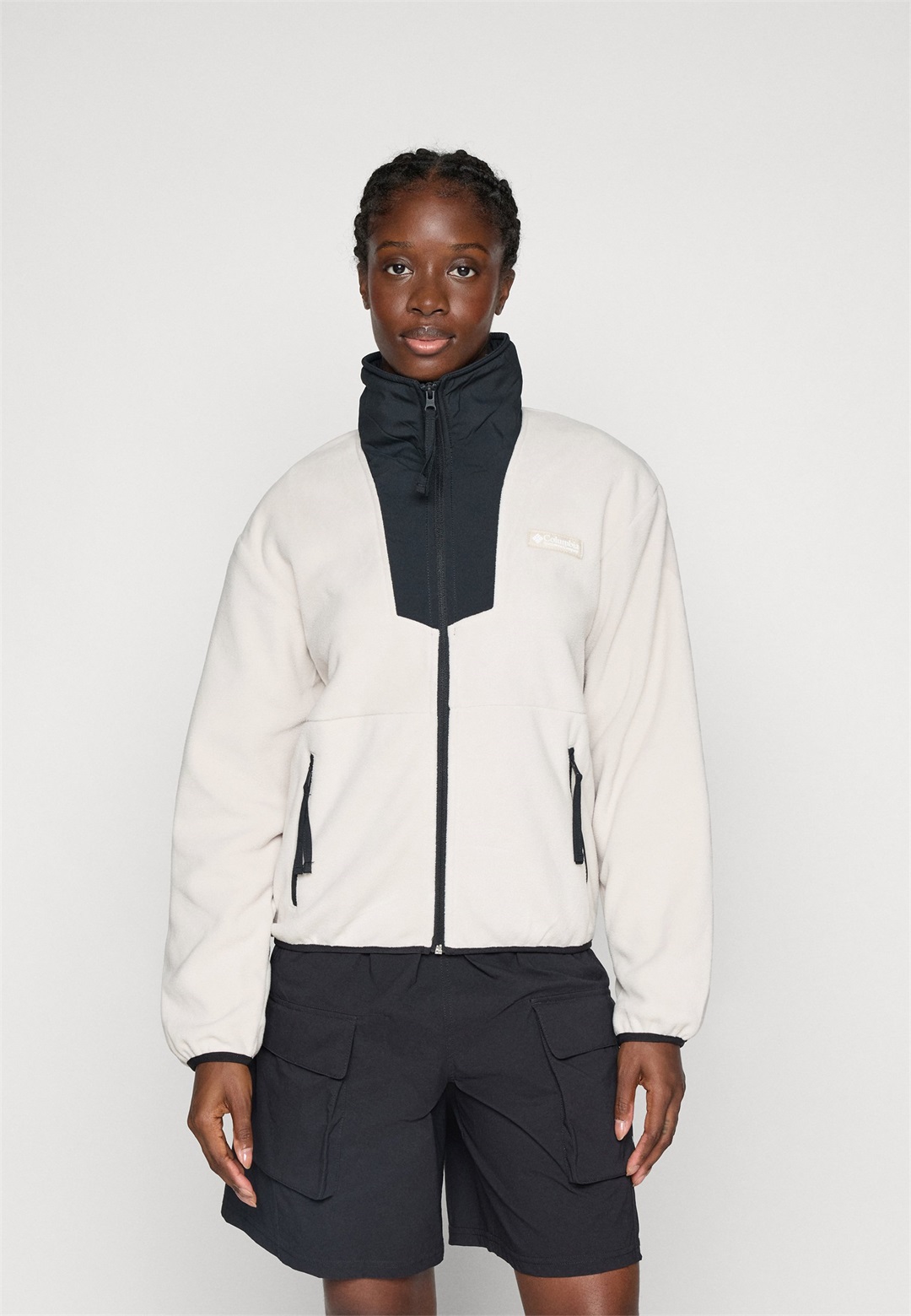 Columbia SEQUOIA GROVE™ FULL ZIP - Fleecejacke - dark stone/black/stein