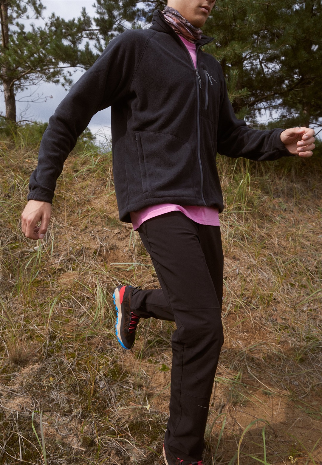 Columbia FAST TREK™ FULL ZIP - Fleecejacke - black/schwarz