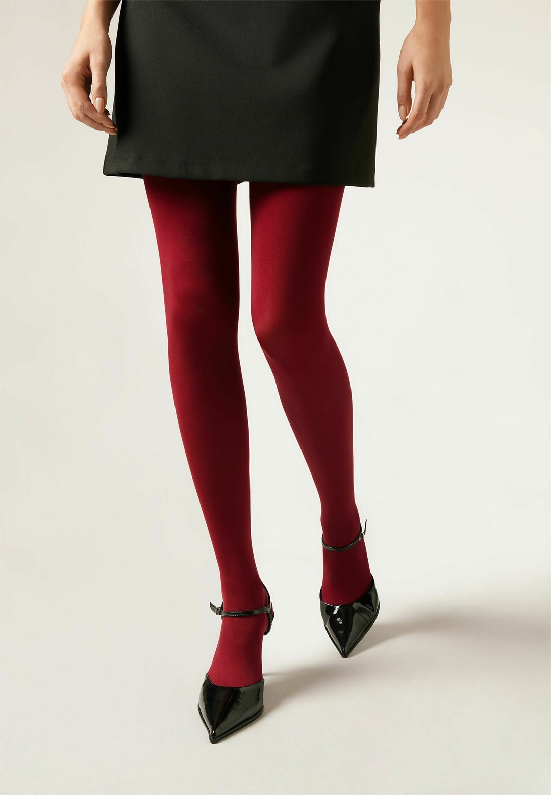 Calzedonia TOTALLY INVISIBLE - Strumpfhose - red/dunkelrot